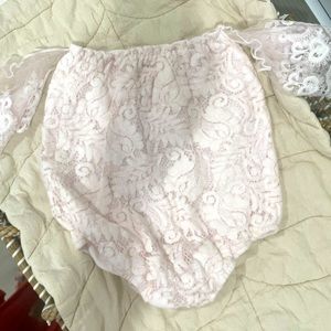 Light Pink Baby Romper